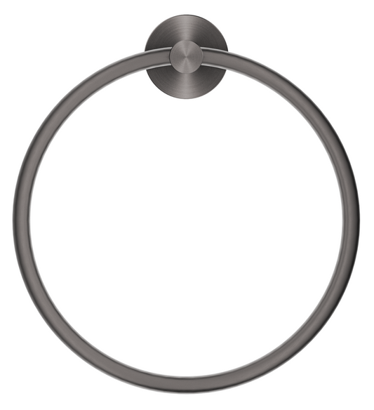 Mica Hand Towel Ring – Gunmetal