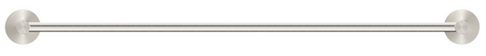 Mica Single Towel Rail 800 – Brushed Nickel