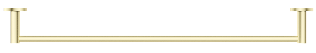 Mica Single Towel Rail 800 – French Gold