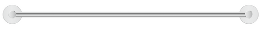 Mica Single Towel Rail 800 – Chrome