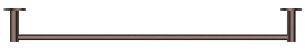 Mica Single Towel Rail 800 – Dusk Bronze