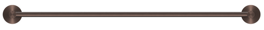 Mica Single Towel Rail 800 – Dusk Bronze
