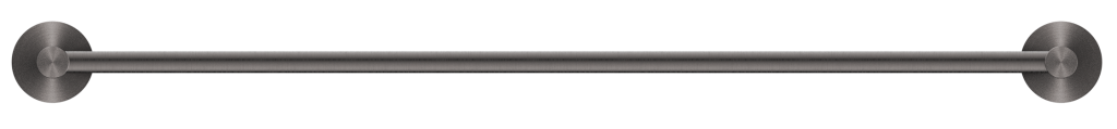 Mica Single Towel Rail 800 – Gunmetal