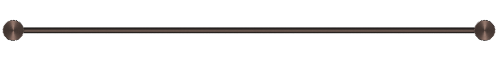 Mica Fluted Double Towel Rail – Dusk Bronze