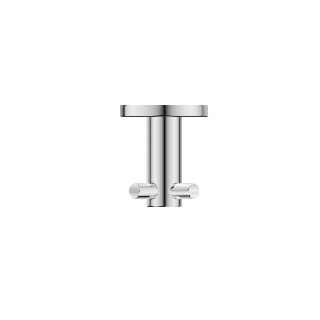 Mica Double Robe Hook – Chrome