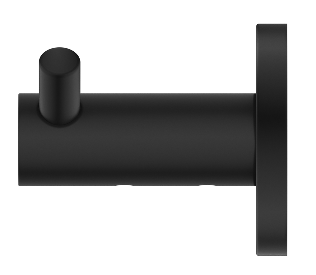Mica Double Robe Hook – Black