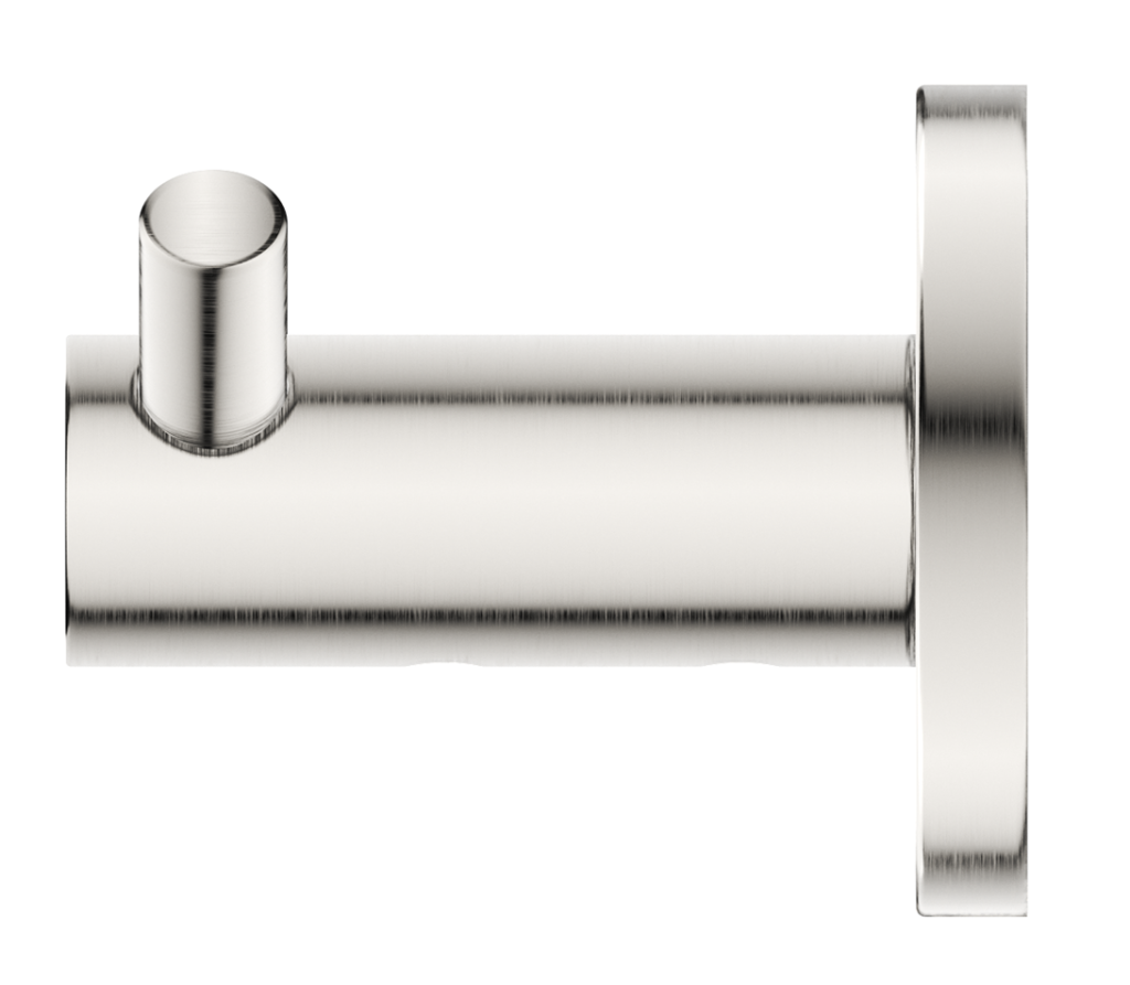 Mica Double Robe Hook – Brushed Nickel