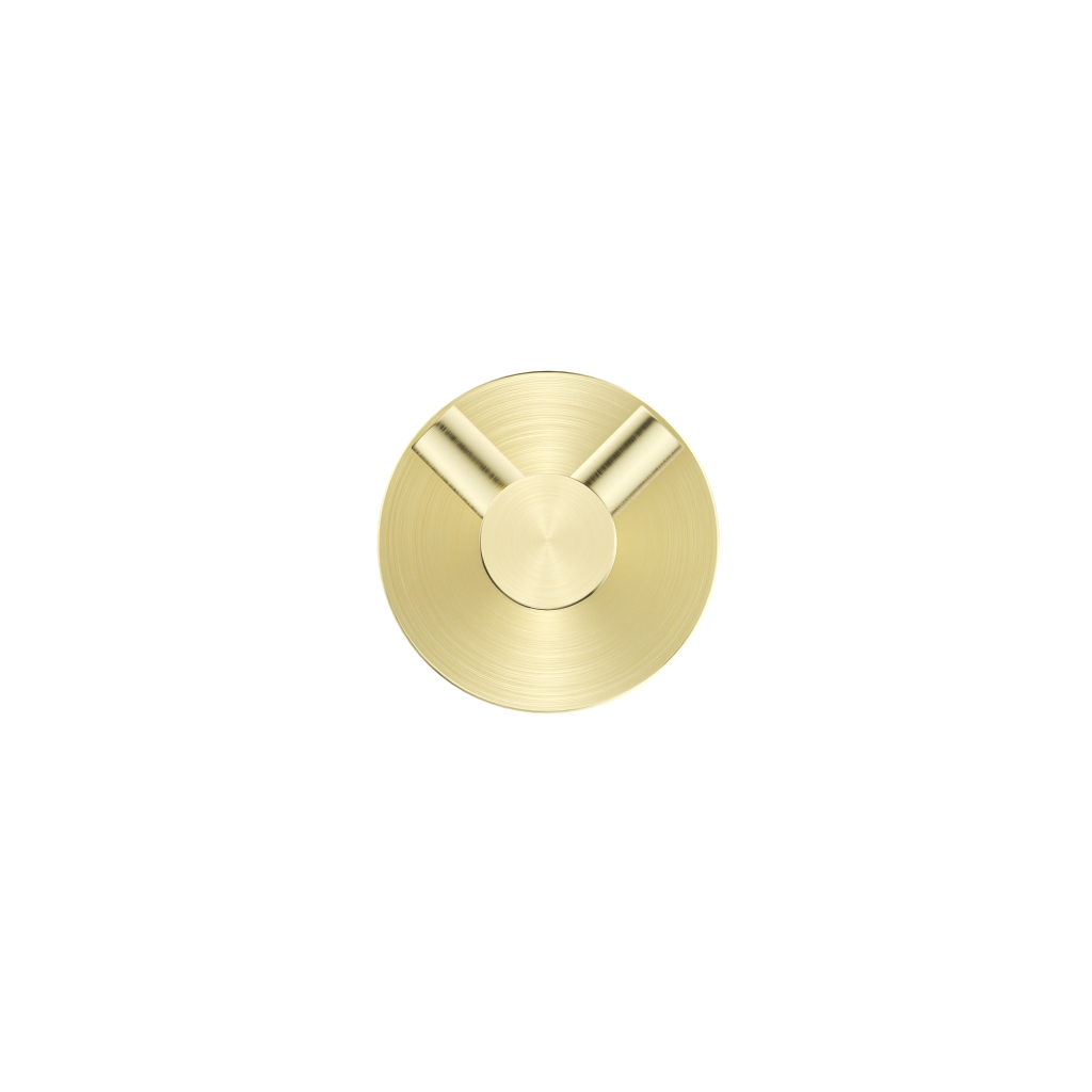 Mica Double Robe Hook – French Gold