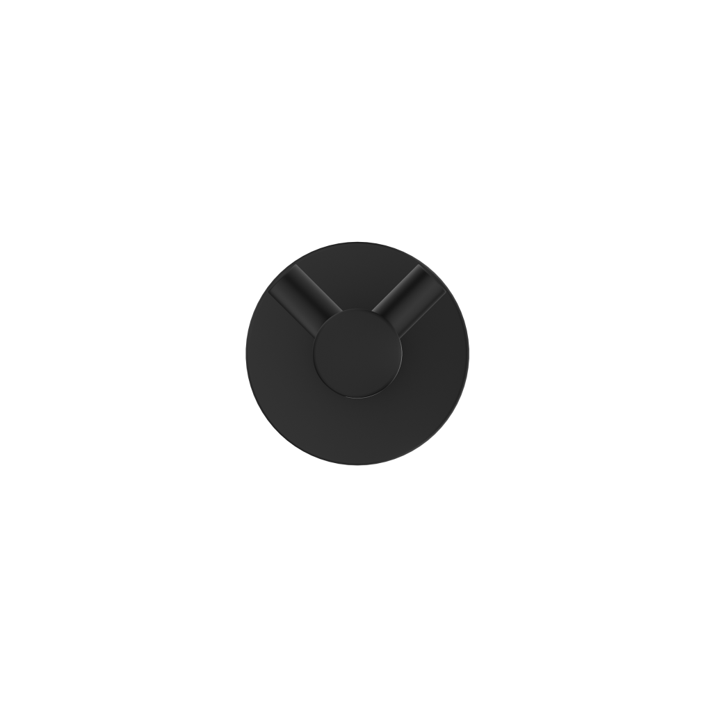 Mica Double Robe Hook – Black