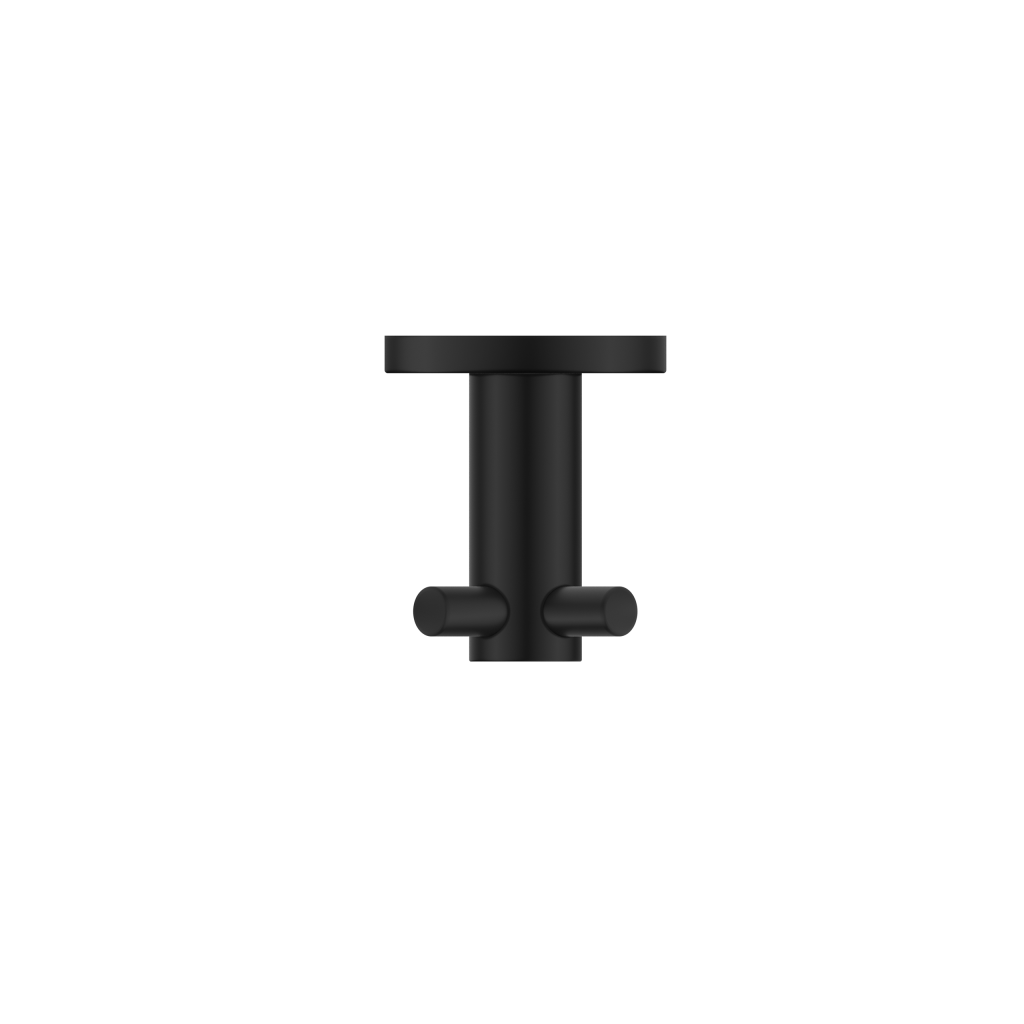 Mica Double Robe Hook – Black