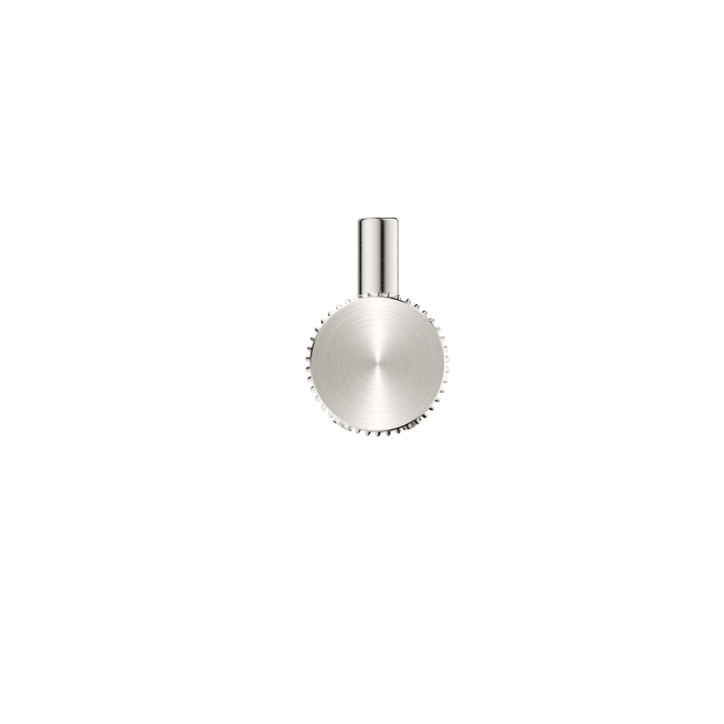 Mica Fluted Robe Hook – Brushed Nickel