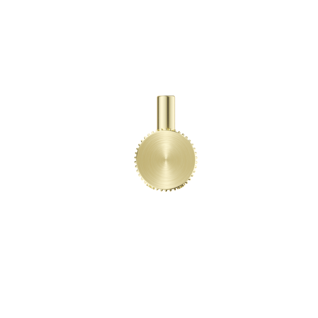 Mica Fluted Robe Hook – French Gold