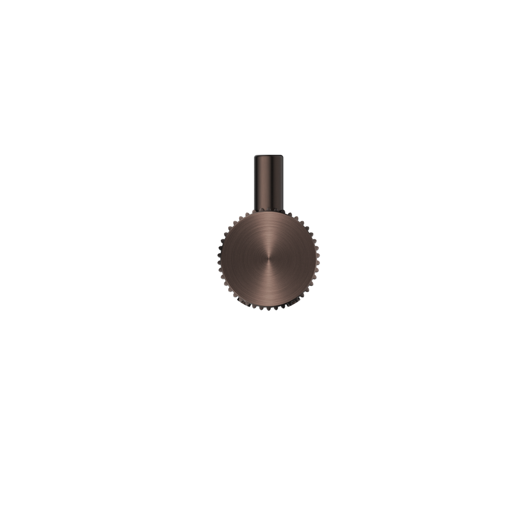Mica Fluted Robe Hook – Dusk Bronze