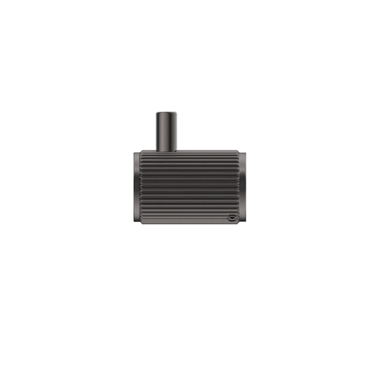 Mica Fluted Robe Hook – Gunmetal