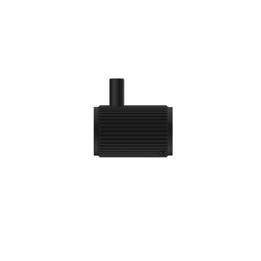 Mica Fluted Robe Hook – Black