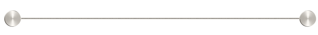 Mica Stainless Shelf - 400mm – Brushed Nickel