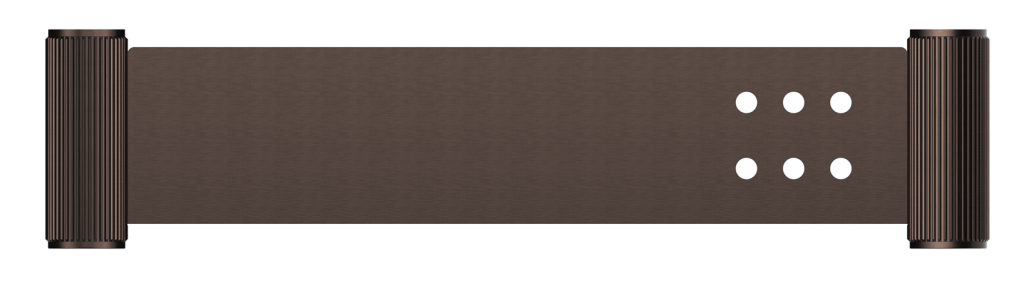 Mica Fluted Stainless Shelf - 400mm – Dusk Bronze