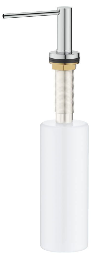 Mica Soap Dispenser – Chrome