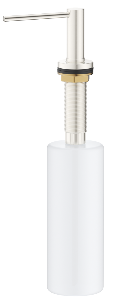 Mica Soap Dispenser – Brushed Nickel