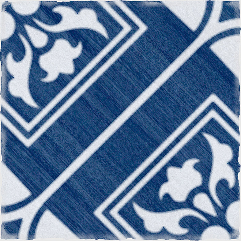 Andra Blue Decor 15X15