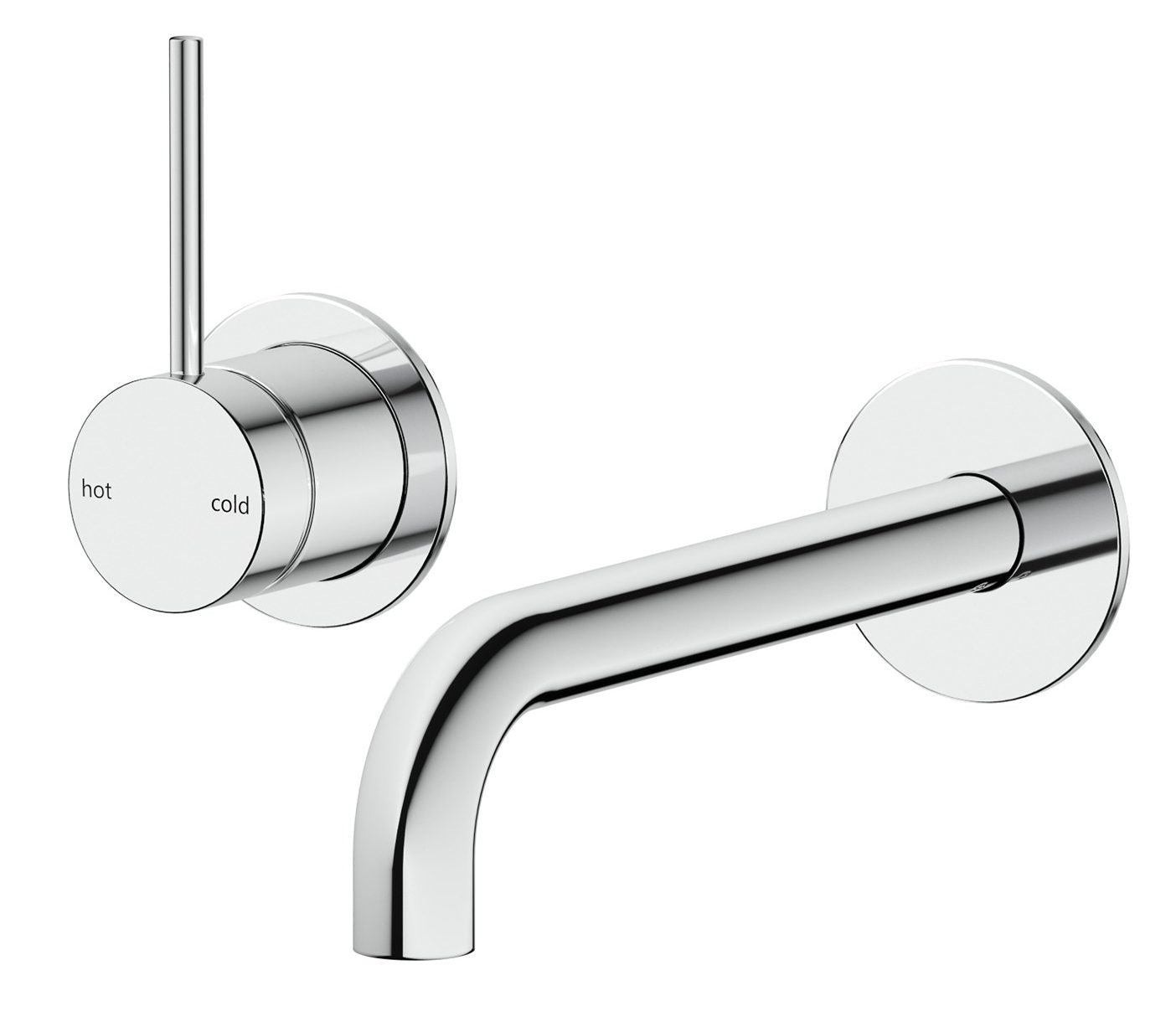 Mica Wall-Spout Combo - 2P - Reverse - TRIM KIT ONLY – Chrome
