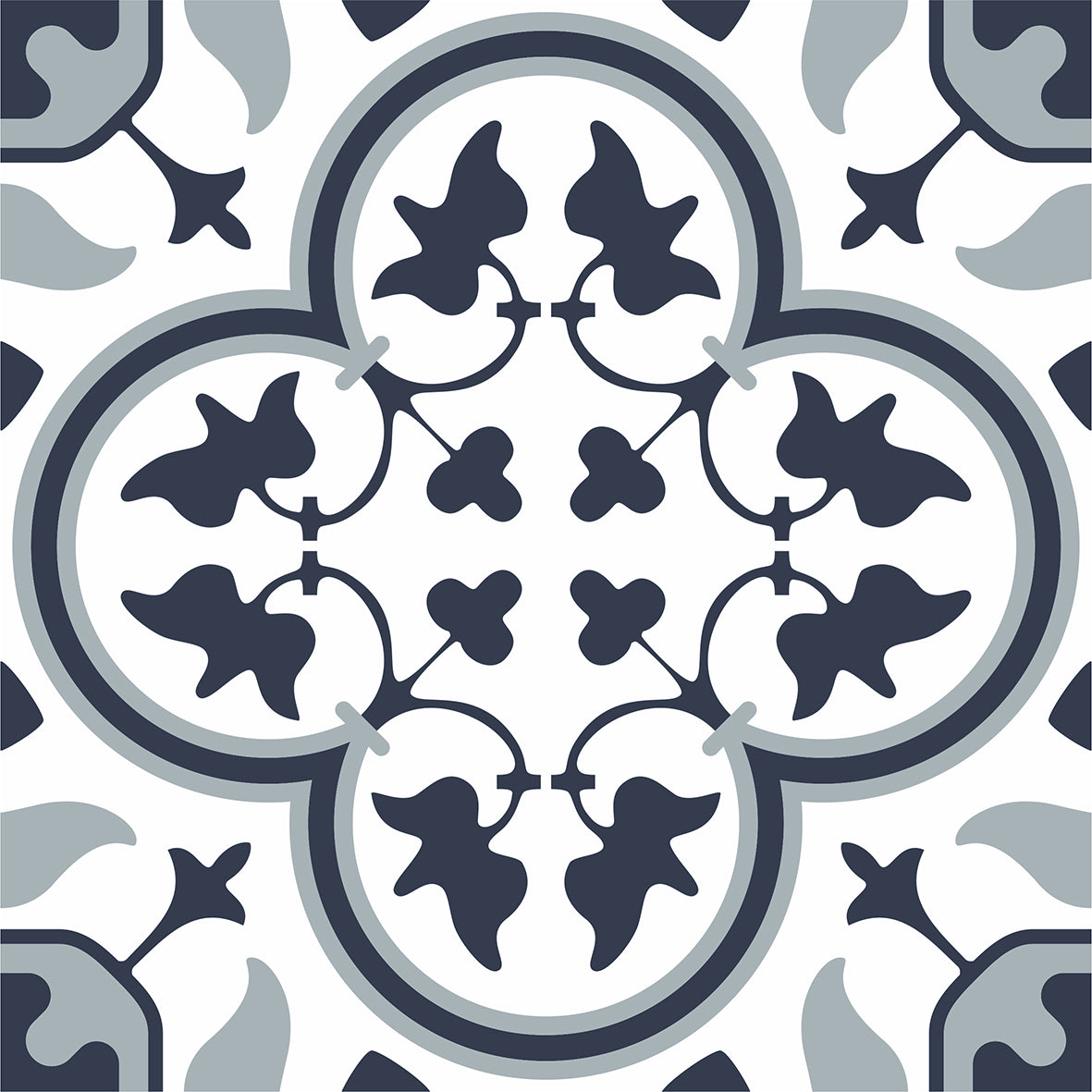 Capuciino Salisbury Mid Blue Matt 20X20