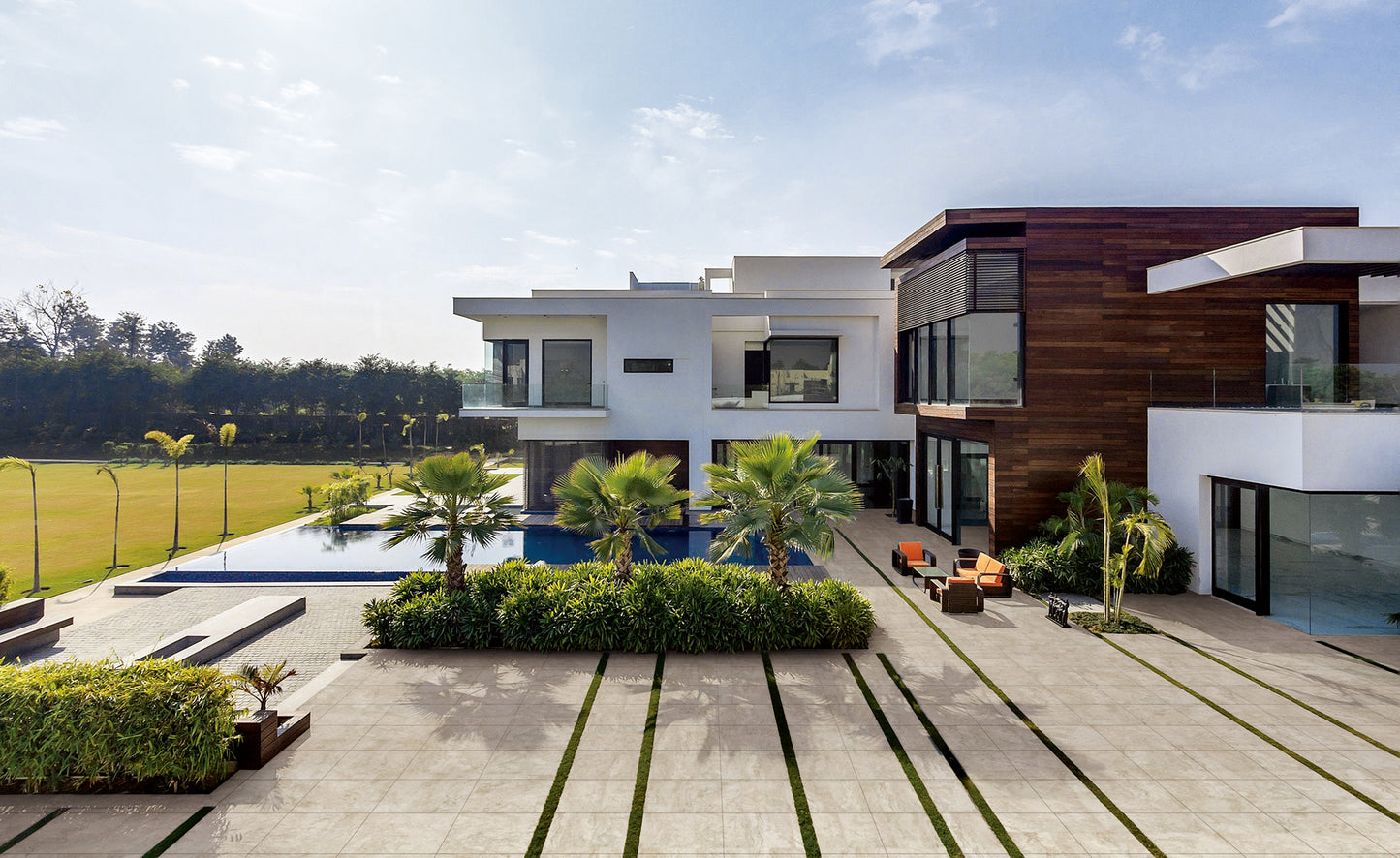 600X600X20 Viewgres Grey Travertine Ext