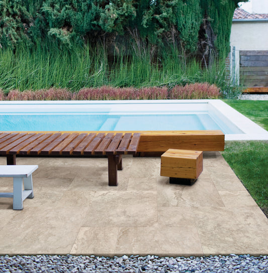 600X600X20 Viewgres Grey Travertine Ext