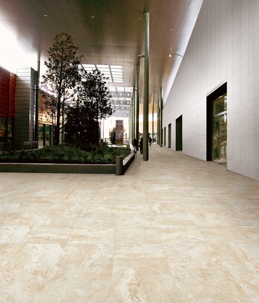600X600X20 Viewgres Ivory Travertine Ext