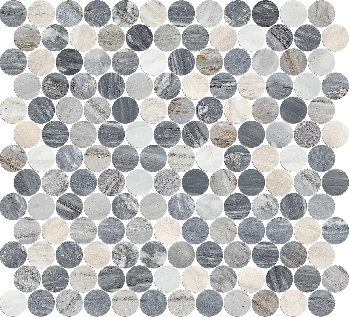23Mm Tms Artemis Penny Round Mosaic