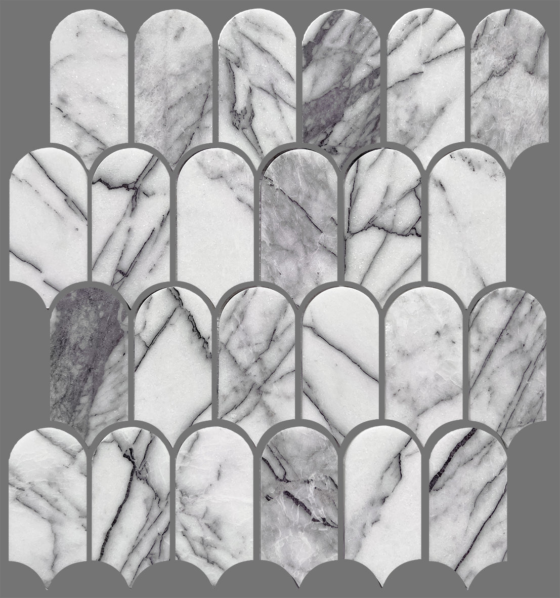 50X103Mm Tms Artemis Feather Mosaic