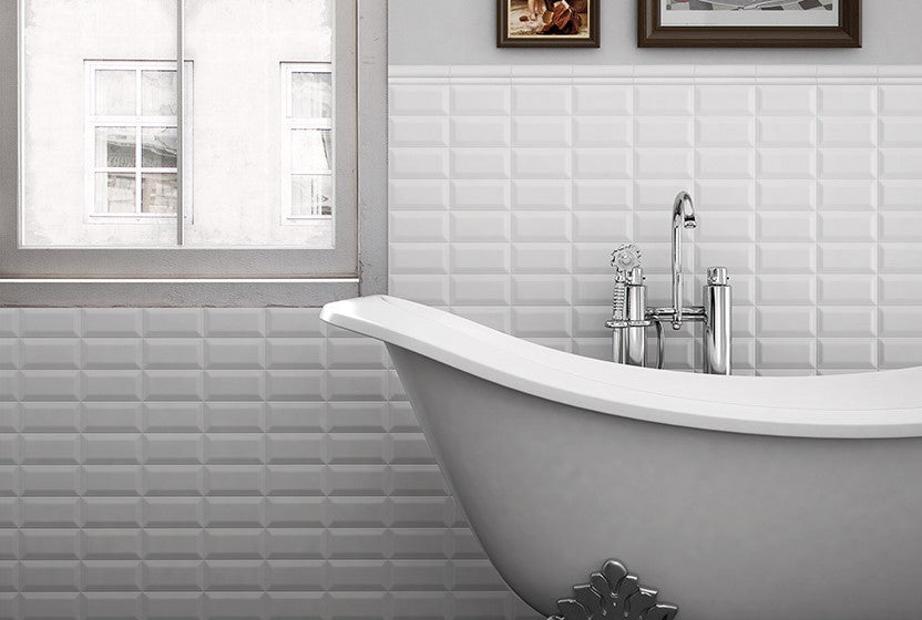 Cove Bevelled White Gloss 7.5x15