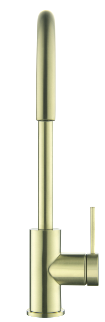 Mica Gooseneck Sink Mixer – French Gold