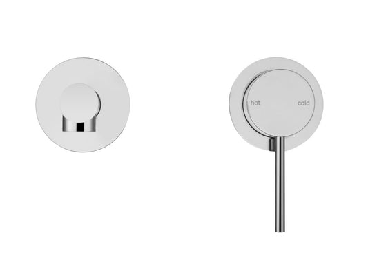 Mica Wall-Spout Combo - Straight Spout - 2P - TRIM KIT ONLY – Chrome