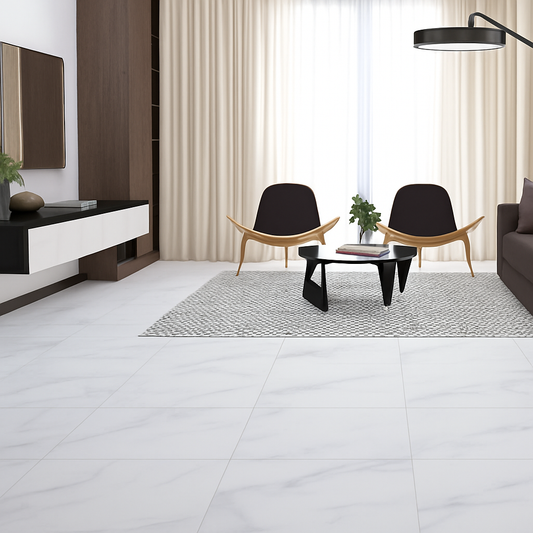 Carrara White Matt 60x60
