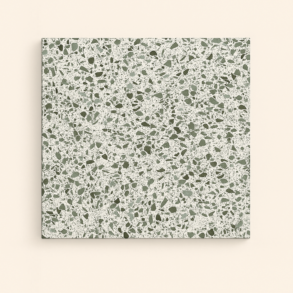 Torrens Terrazzo Jade Green 60x60