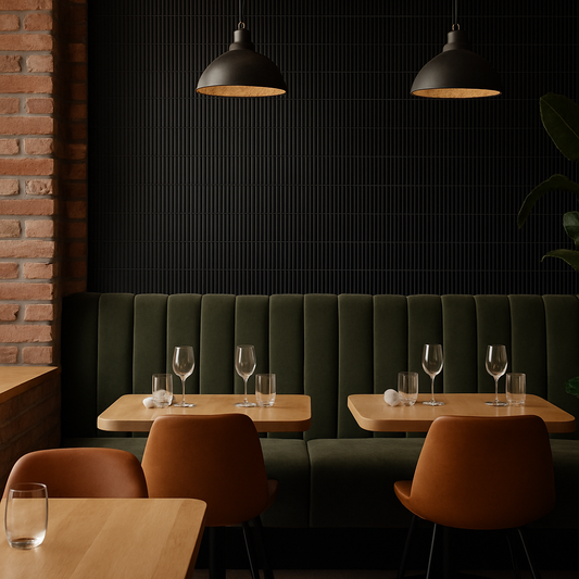 Pied KitKat Satin Black