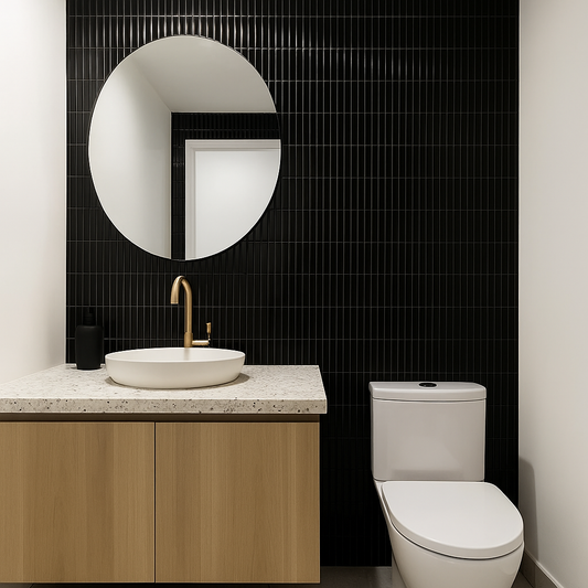 Pied KitKat Gloss Black