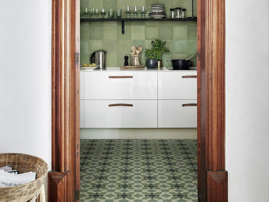 Zellige Soft Sage Gloss 10x10