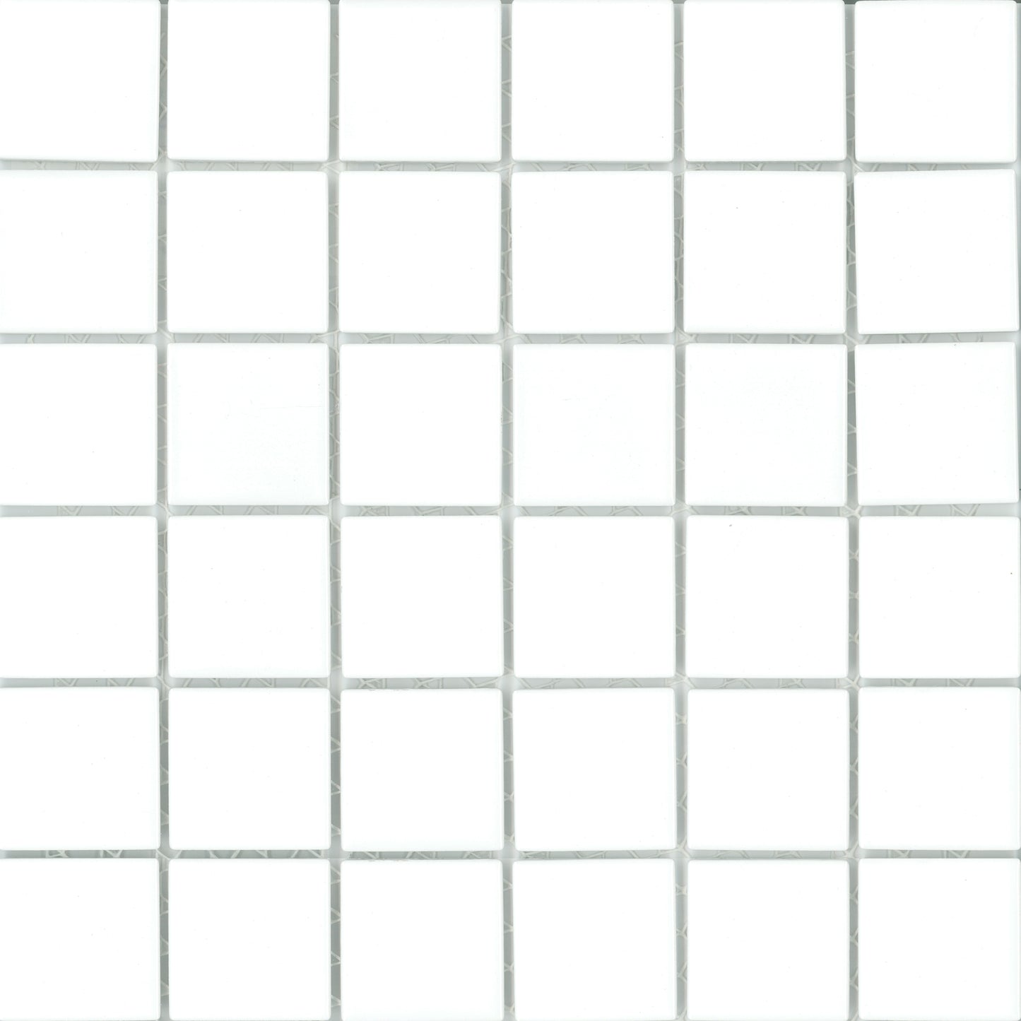 Cotto Pool Mosaics Matt White 4.7X4.7
