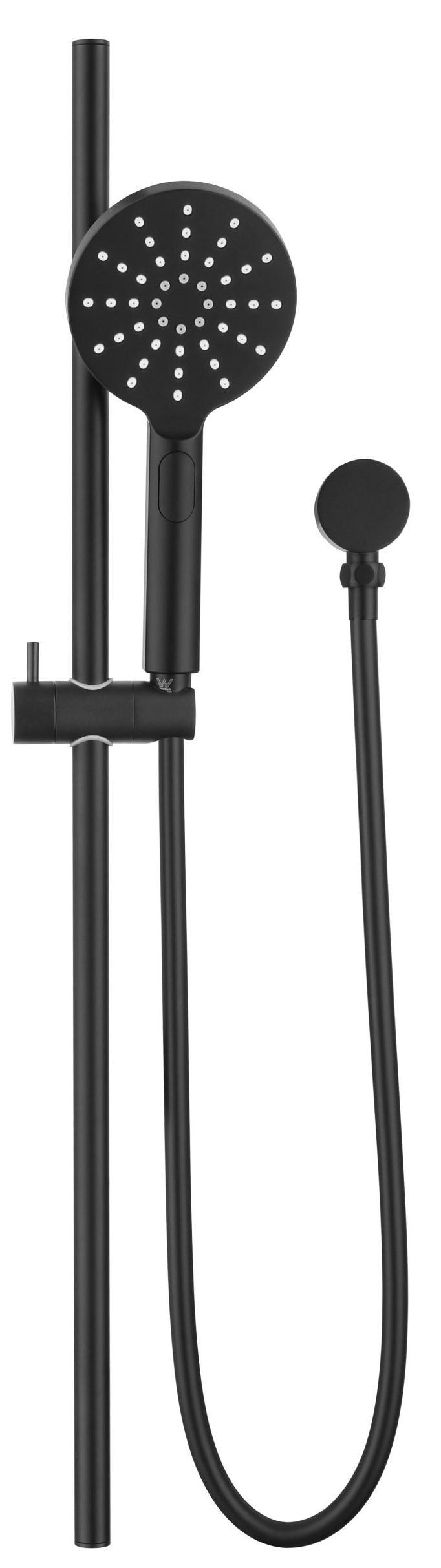 Mica Shower Rail – Black