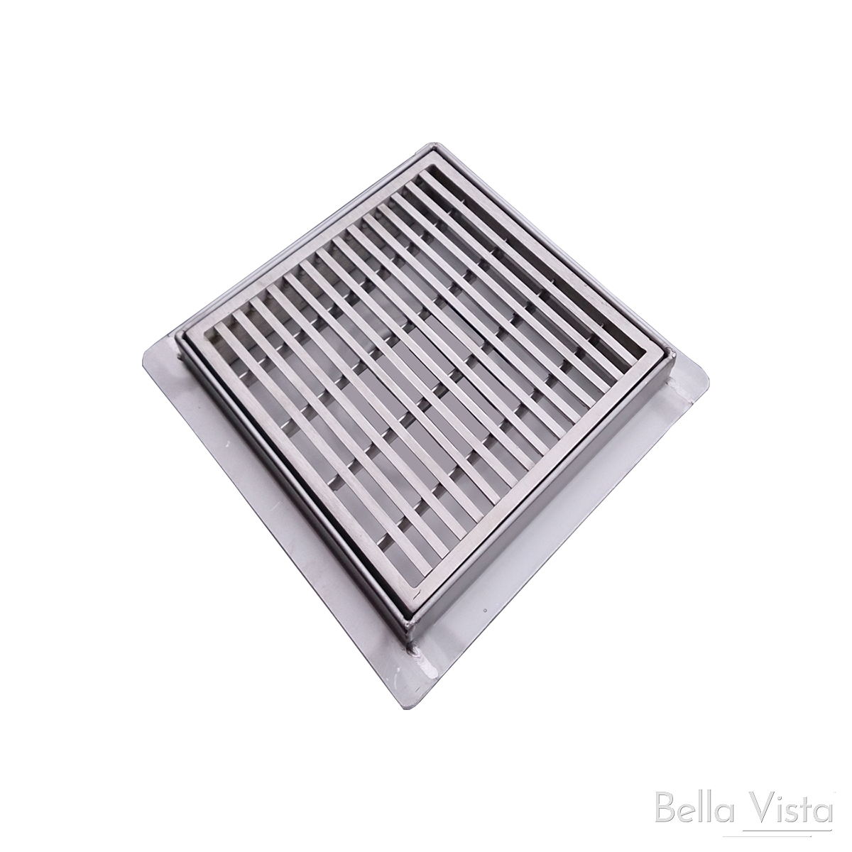 Zenon Shower Grate - Mini 130 – Stainless Steel
