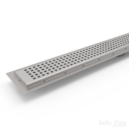 Zenon Shower Grate 1800 – Stainless Steel