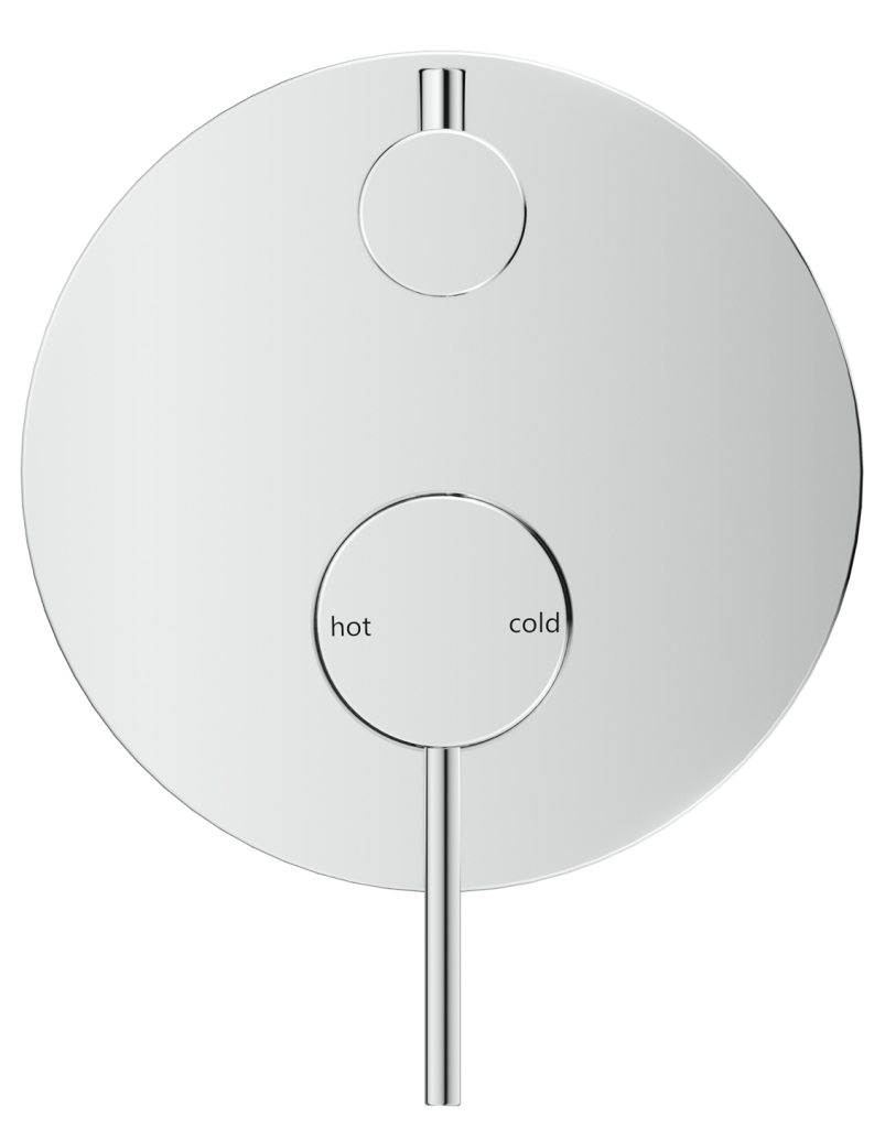 Mica Shower Mixer Diverter - 1P - TRIM KIT ONLY – Chrome