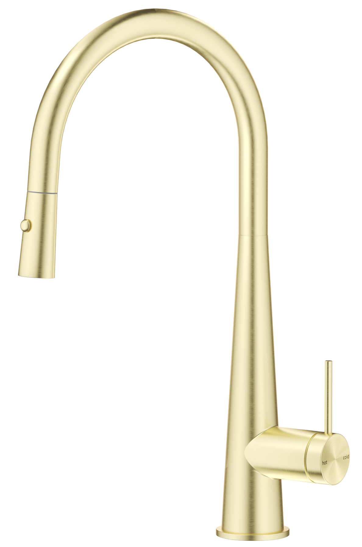 Mica Pull-Out Cone Sink Mixer – French Gold