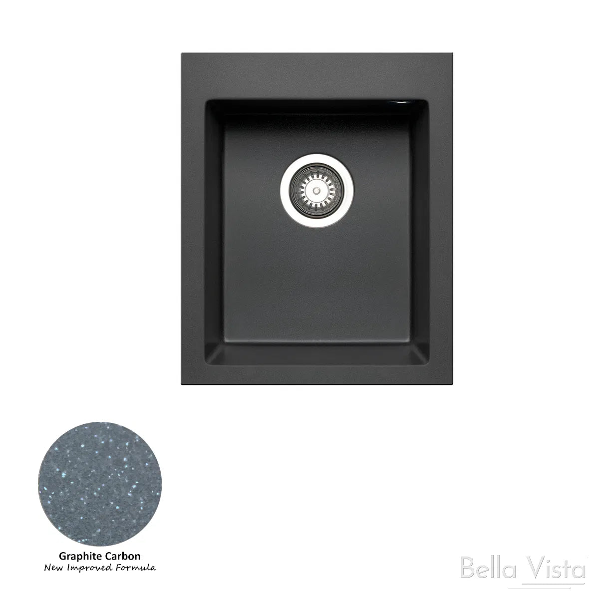 Pradus Sink 410 x 50mm - Graphite Carbon