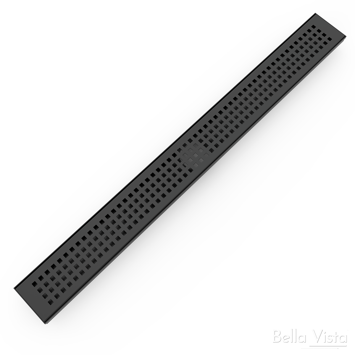 Builders Shower Grate Black & Stainless 1000 – Black
