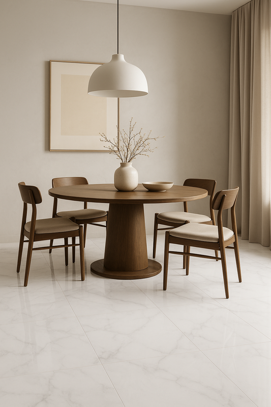 Carrara White Polished 60x60