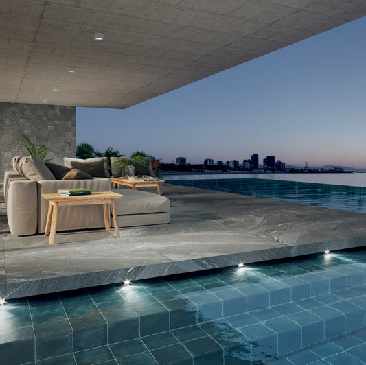 Timestone Blue Glossy 20x20