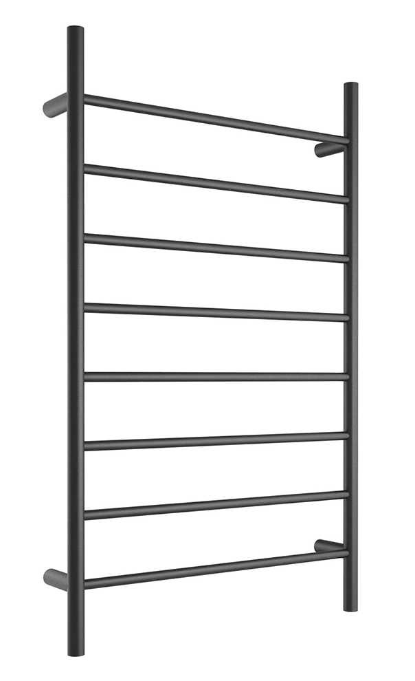 Round Towel Ladder 1150 x 700mm – Black